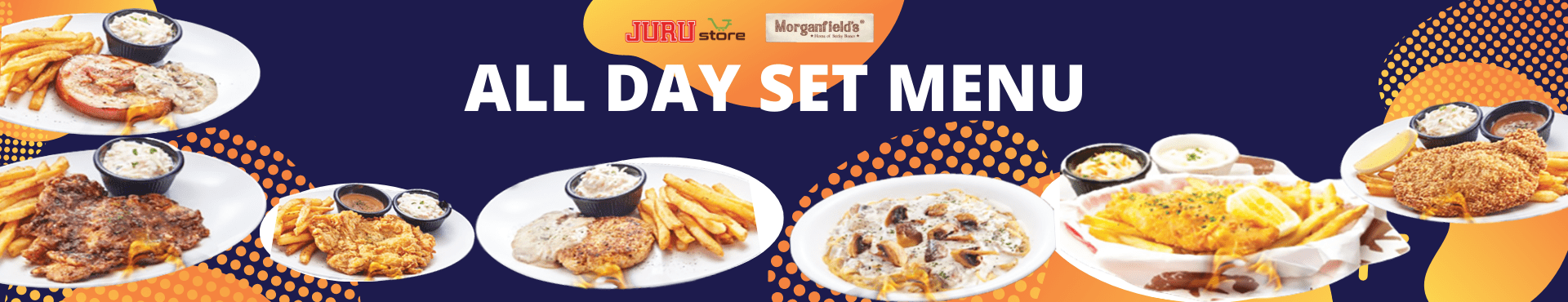 Morganfield’s All Day Set Menu Delivery